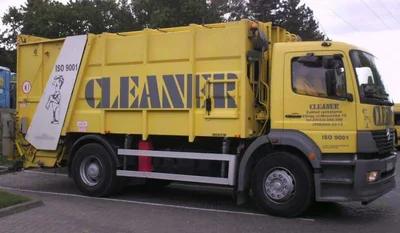Samochód Cleaner do odbioru odpadów